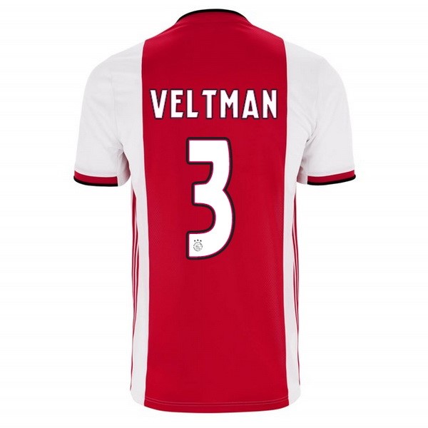 Trikot Ajax Heim Veltman 2019-20 Rote